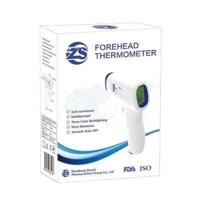 Rapid measurement of body temperature with a smart thermometer forehead thermometer gun