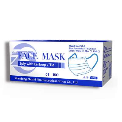 Disposable mask with three layers of filter protection, dustproof, breathable, and fusible spray cloth